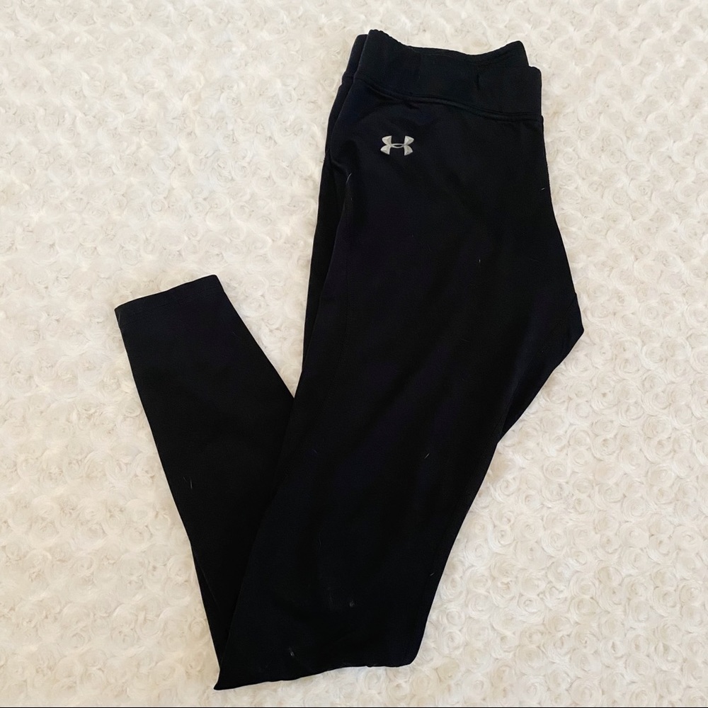 Under Armour ColdGear Fitted Black Leggings